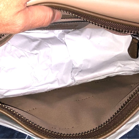 Authentic Limited Edition 75th Anniversary COACH saddle bag 9170 in Dark Fatigue - Picture 9 of 16